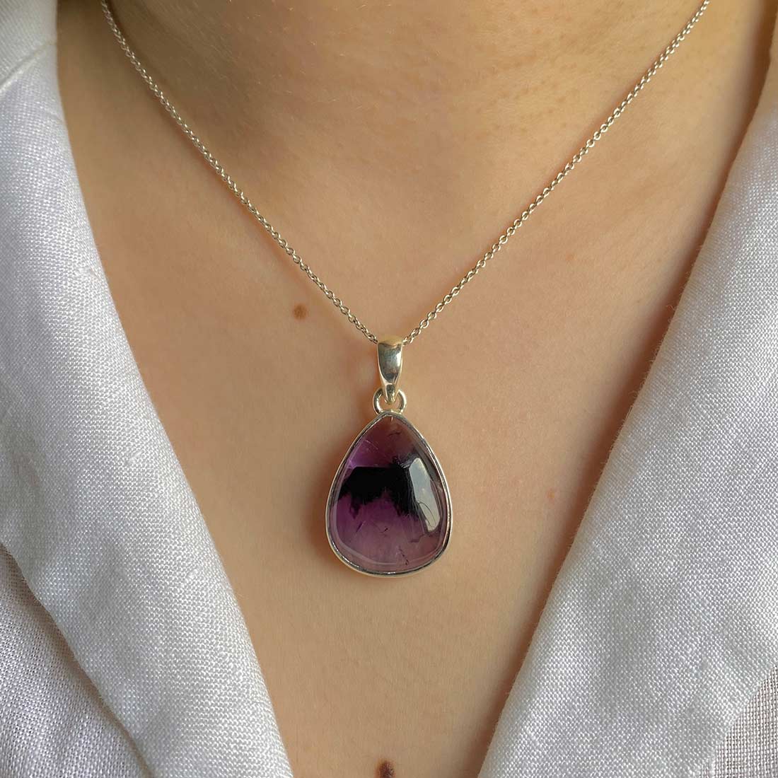Star Amethyst Pendant-(STA-P-12.)